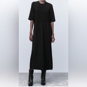 Zara Tied Midi Dress